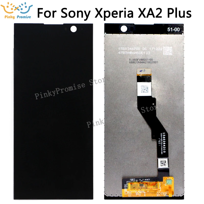 

For 6.0" SONY Xperia XA2 Plus XA2P LCD Display+Touch Screen Digitizer Assembly + Free Tools