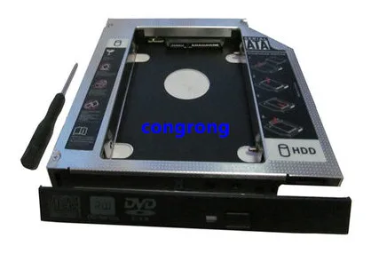 9 5 мм 2nd SSD HDD жесткий диск Caddy для Dell Inspiron 15 3521 3537 3541 3542 3543 5558 5559|Боксы дисководов| |