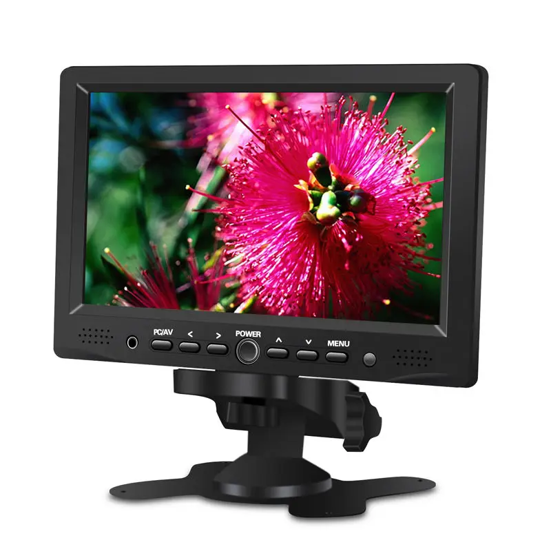 

EYOYO 7" inch IPS Color Monitor HDMI VGA Input Screen Video Fr PC Car View CCTV Camera