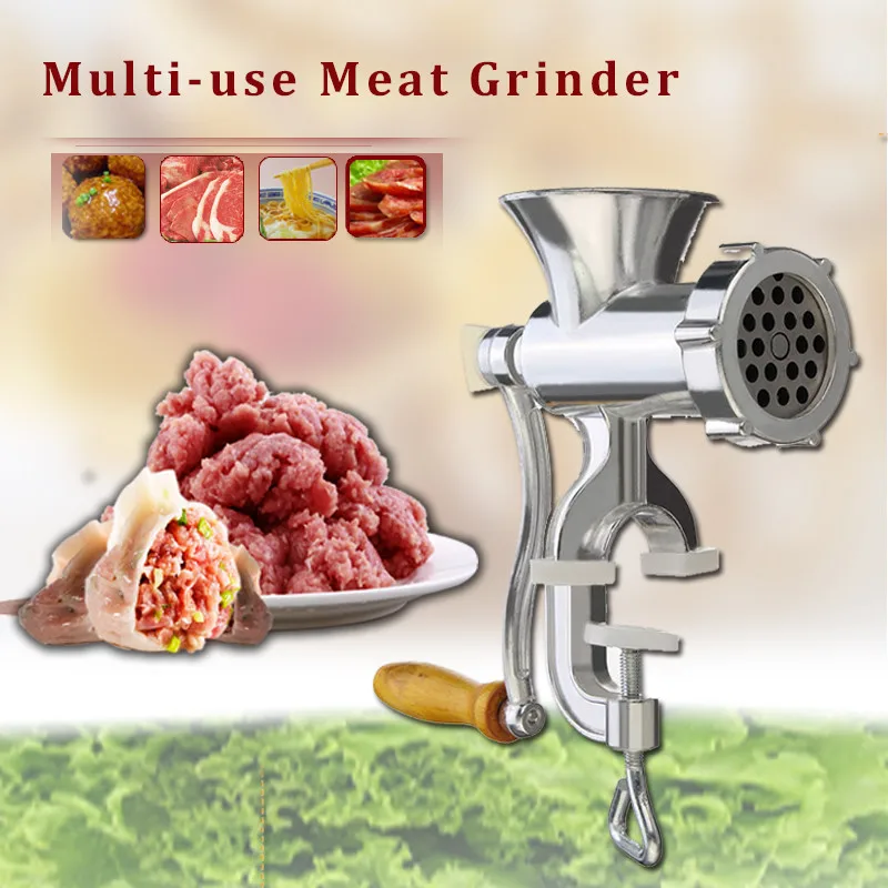 

Multifunction Household  Aluminum Alloy Meat Grinder Noodles Grinding Food Processor Cooking machine