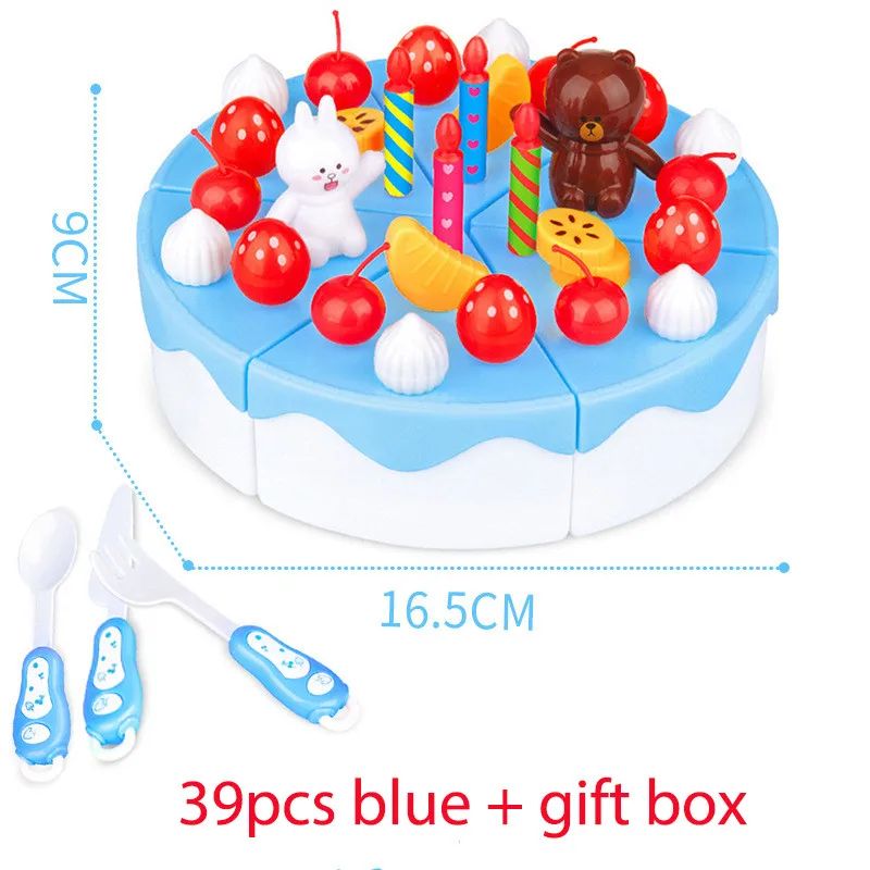 39pcs blue + gift box