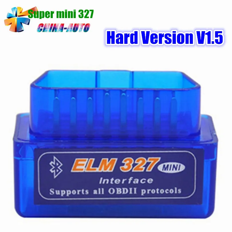 Качество a++ V1.5 Супер Мини Bluetooth ELM327 OBD2 Диагностический Инструмент obd obd2 сканер Elm 327obd сканер работает на Android