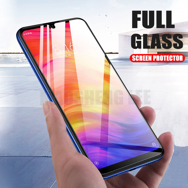 Закаленное стекло 2 шт./лот для Xiaomi Redmi Note 7 6 Pro 5 Защитное экрана Anti Blu Ray note