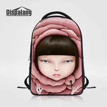 Dispalang женские дорожные сумки для ноутбуков для женщин стильные мультфильм печати школьные Back Pack для девочек-подростков ежедневно рюкзак Mochilas