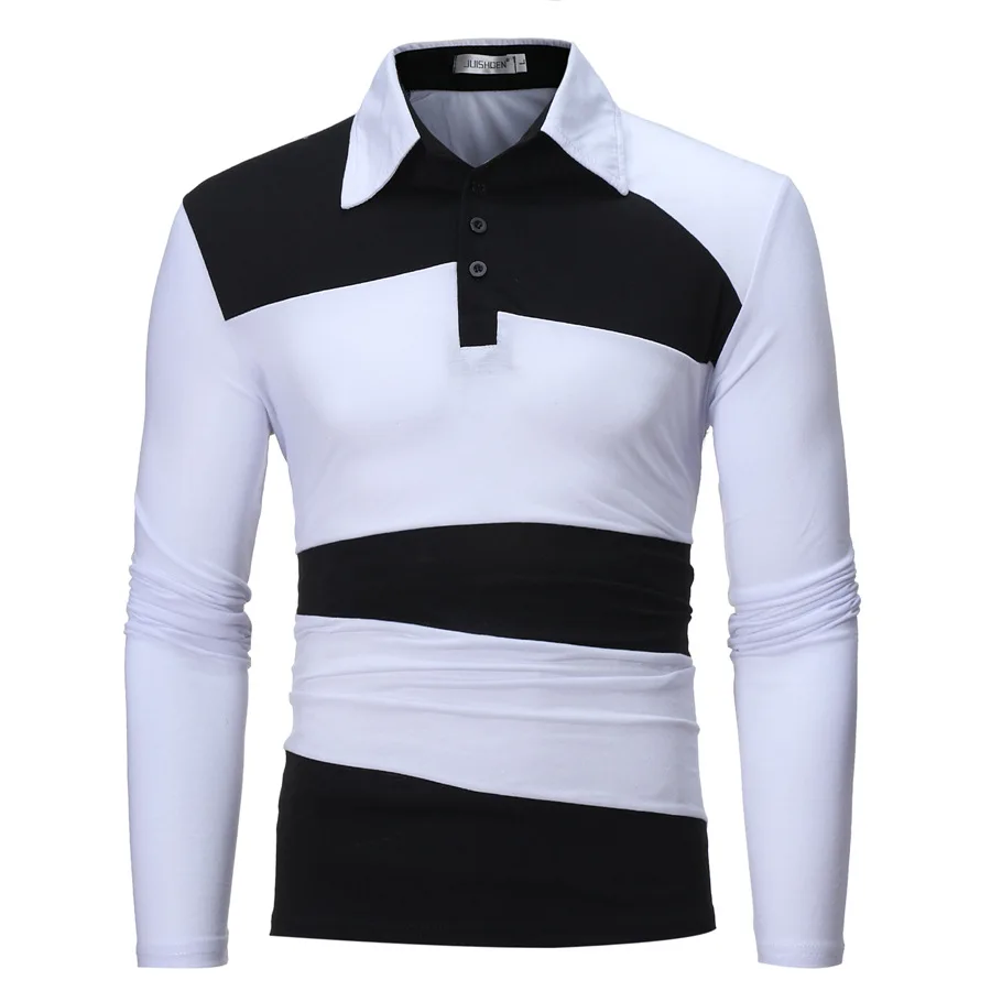 Aliexpress.com : Buy Mens New Contrast Color Design Polos Men's Fashion ...