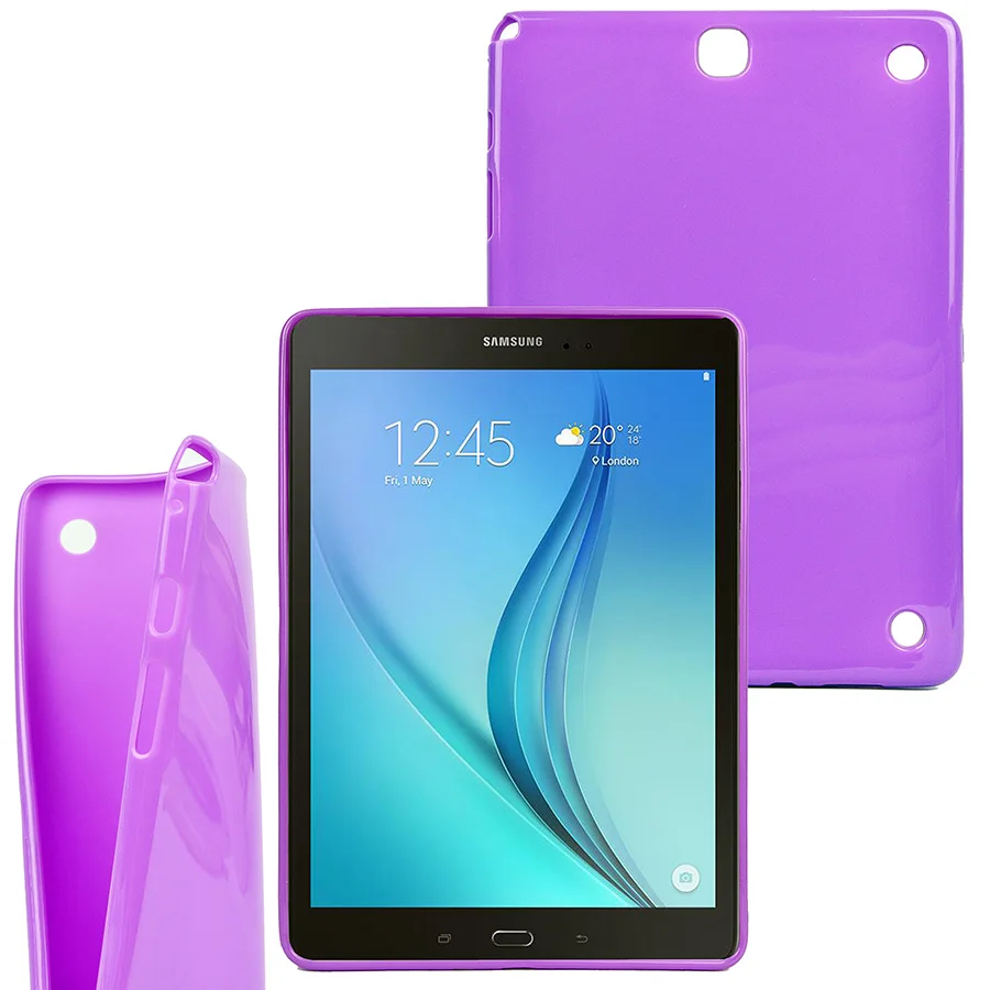 Чехол для Samsung Galaxy Tab A 9 7 &quotдюймовый планшет SM T555 T550 T555c 555 550 гель ТПУ резиновый