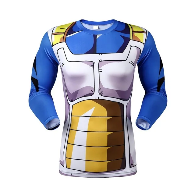 Dragon Ball Z Vegeta Armour T Shirts 3D Tees