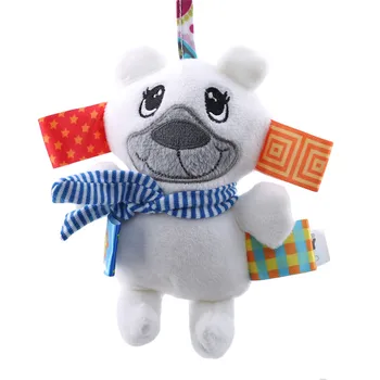 

Animal Hanging Rattle Toy For Baby Plush Toys Baby Shake Ring Infant Crib Bed Stroller Car Hanging Plush Toy For Best Gift
