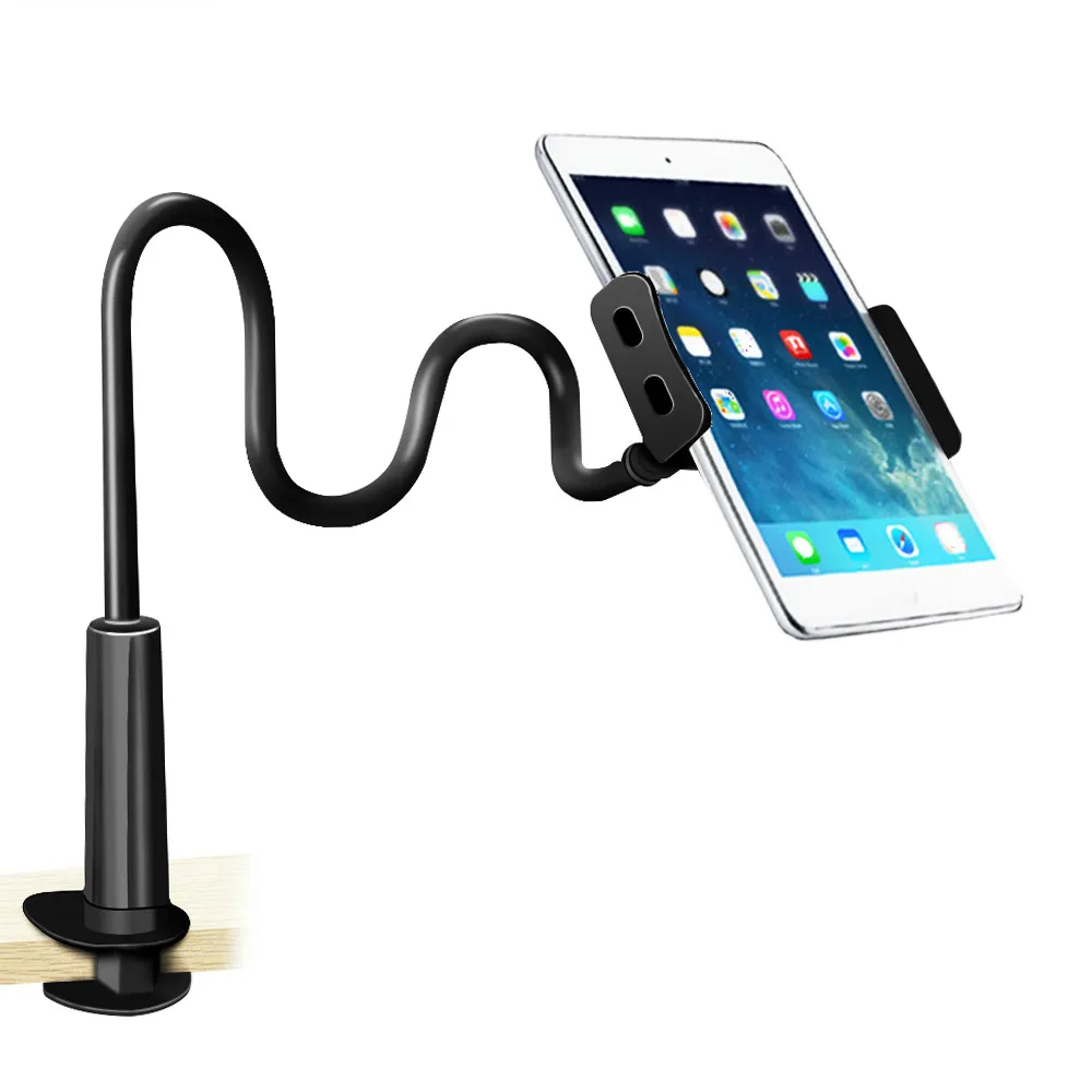 

Long Arm Tablet Stand Holder Flexible Desktop Phone Tablet PC Mount Bracket For iPad Mini Air Samsung Phone 4-10.5 Inch