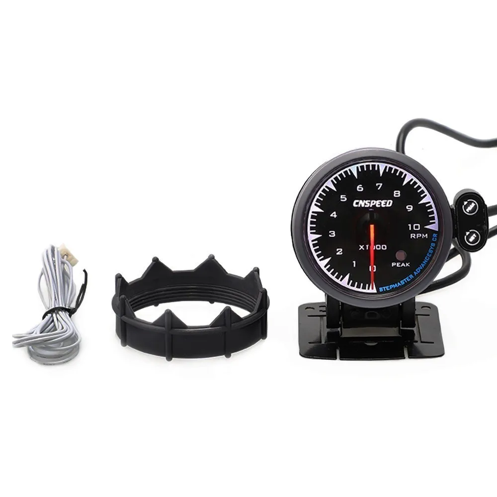 CN SPEED Shark style 12 В Новый высокоскоростной гоночный автомобиль Tahometer измеритель