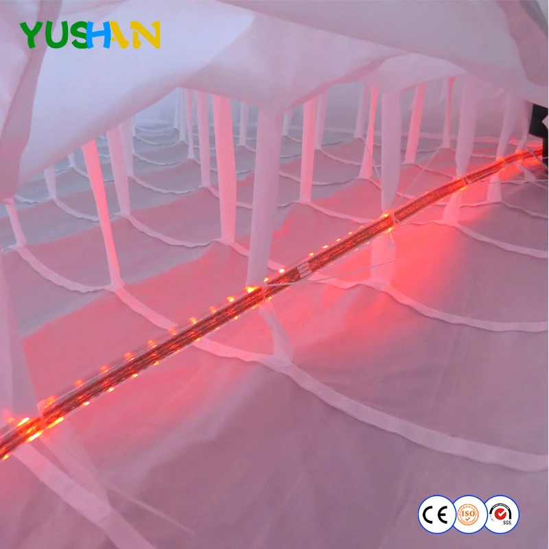 Perfect News 8.2ft*5.9ft*7.38ft mini Inflatable photo booth party Backdrop stand  with LED strip on bottom Inflatable Tent For party 3