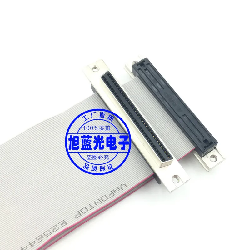 Cabo Customizável do Comprimento Falt do Homem e da Fêmea Scsi Hpdb68 68 Pin 68 p - Imagem 4