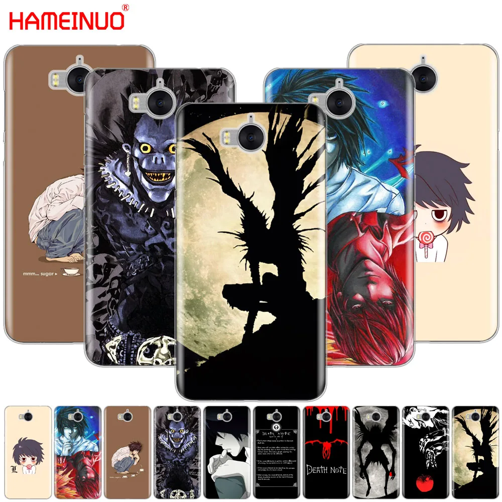 

HAMEINUO Anime Death Note cell phone Cover Case for huawei honor 3C 4X 4C 5C 5X 6 7 Y3 Y6 Y5 2 II Y560 2017