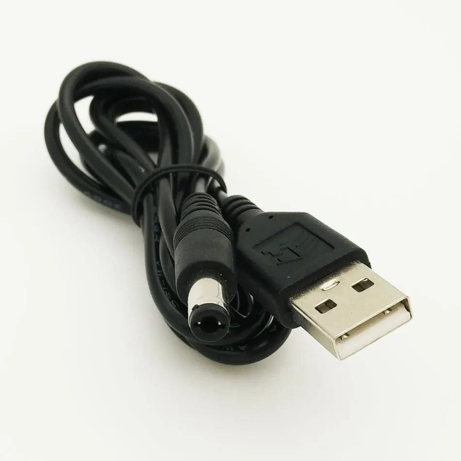 

USB Male to 5.5 mm/2.5 mm 5.5*2.5 5.5*2.1 DC Barrel Jack Power Cable AC plug Transfer Connector Charger interface converter