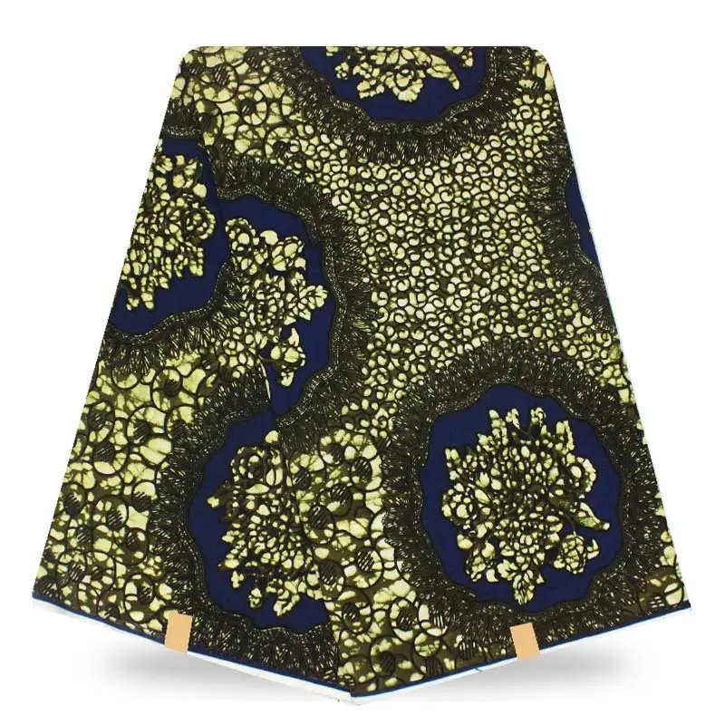 A28 2017 burst 100% Cotton High Quality Hollandais Ankara African Wax Fabric For Dress 6 yards | Дом и сад