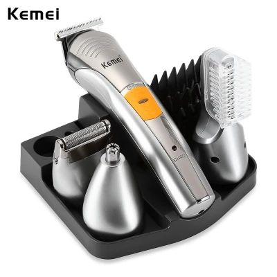 Kemei KM - 570A 4 in 1 Electric Washable Hair Clipper Nose Trimmer Beard Shaver | Бытовая техника