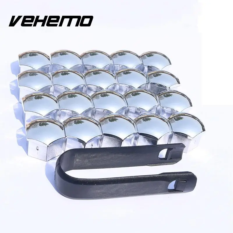 Anti Dust Cap Tire Screw Cover Clips For Car Vehicle Auto Silver Plated