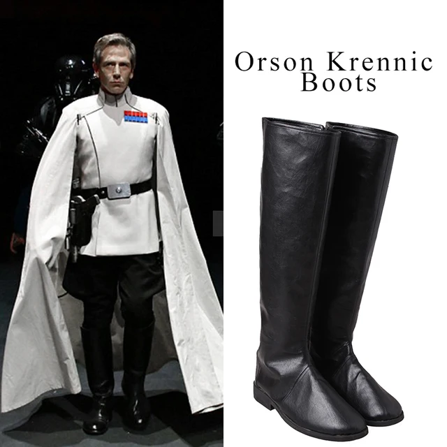 orson krennic cosplay shoes rogue one a star wars story boots adult men movie shoes halloween - Story Of Halloween Movie orson krennic cosplay shoes rogue one a star wars story boots adult men movie shoes halloween - Story Of Halloween Movie