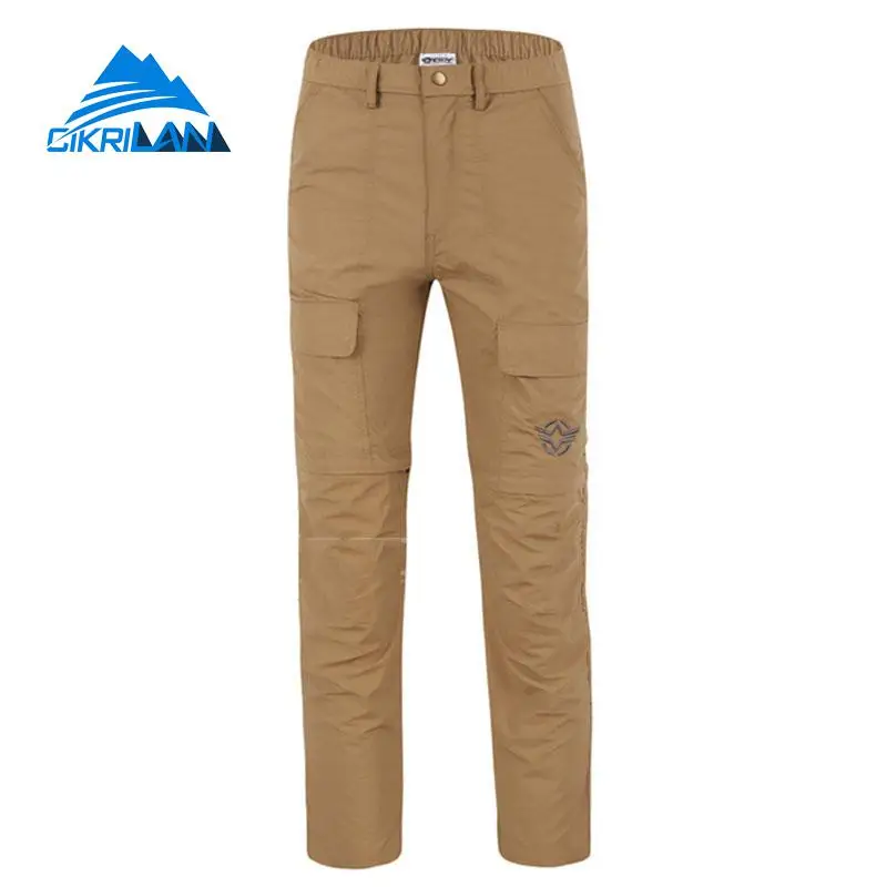 Nuevo mens secado rápido cremallera de la pierna al aire libre trekking Pantalones de senderismo hombres camping Pesca viaje Pantalones ejército Tactical combat Pantalones cortos