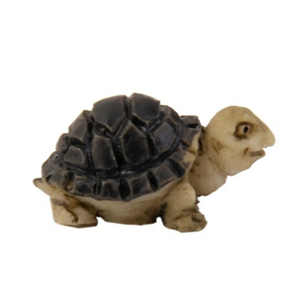 2pcs Tortoise Model For Doll House Home Desktop Succulents Micro Landscape Decoration Fairy Garden Miniatures Terrarium 2pcs Tortoise Model For Doll House Home Desktop Succulents Micro Landscape Decoration Fairy Garden Miniatures Terrarium