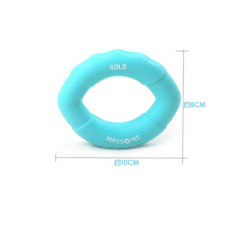 Ручные ручки для тренировки мышц резиновое кольцо тренажер для пальцев руки захват руки зажимное кольцо кистевой эспандер Фитнес