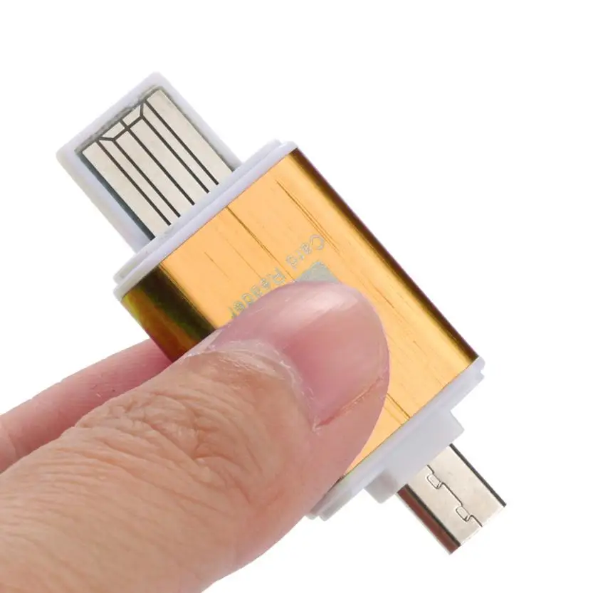 EC2 HIPERDEAL USB Card Reader 2In1 Micro SD OTG USB 2,0 Флешка Card Reader для смартфонов Планшетные ПК Jul3