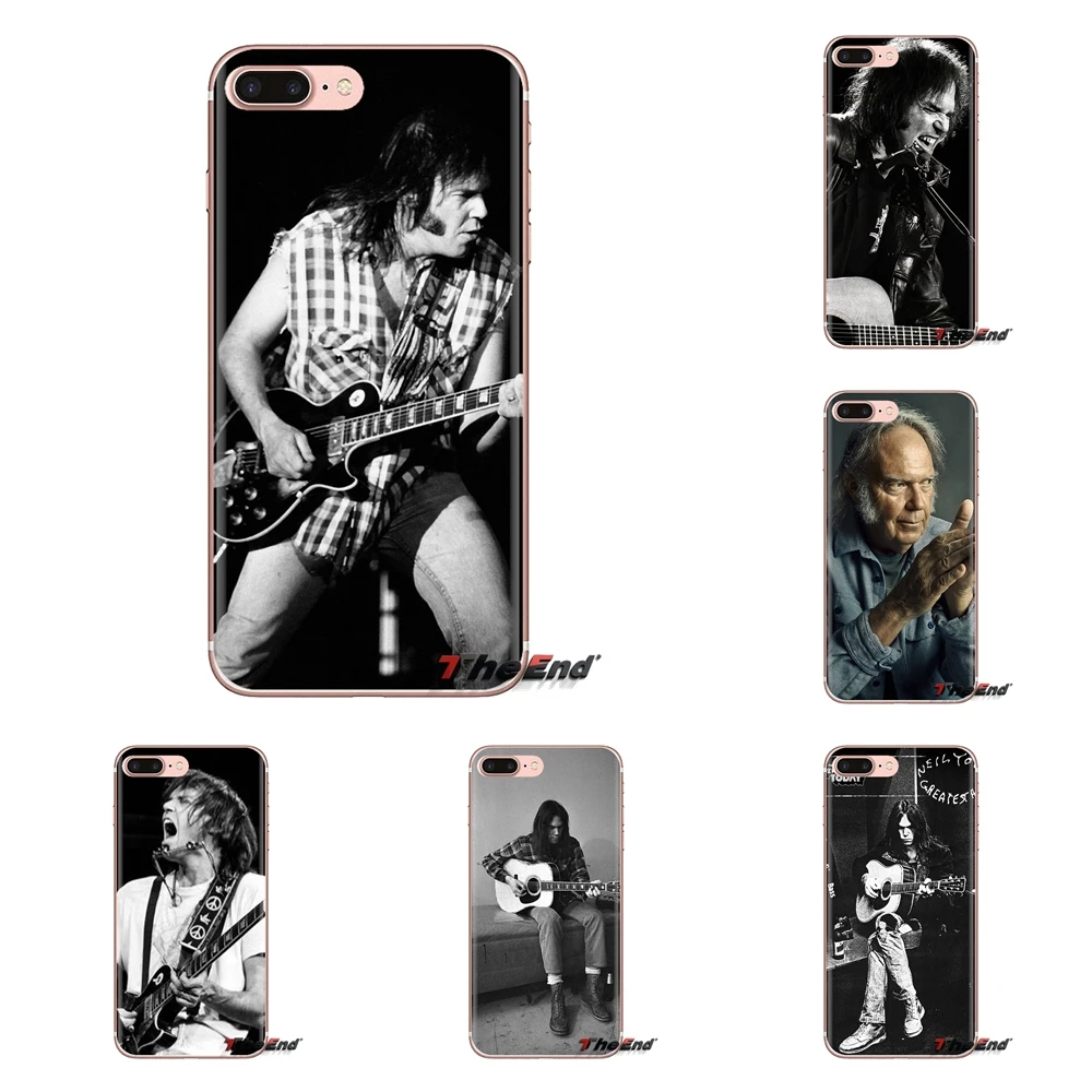 Neil Young Godfather of Grunge для Huawei G7 G8 P7 P8 P9 P10 P20 P30 Lite Mini Pro P Smart Plus 2017 2018 2019 чехлы с мягкой