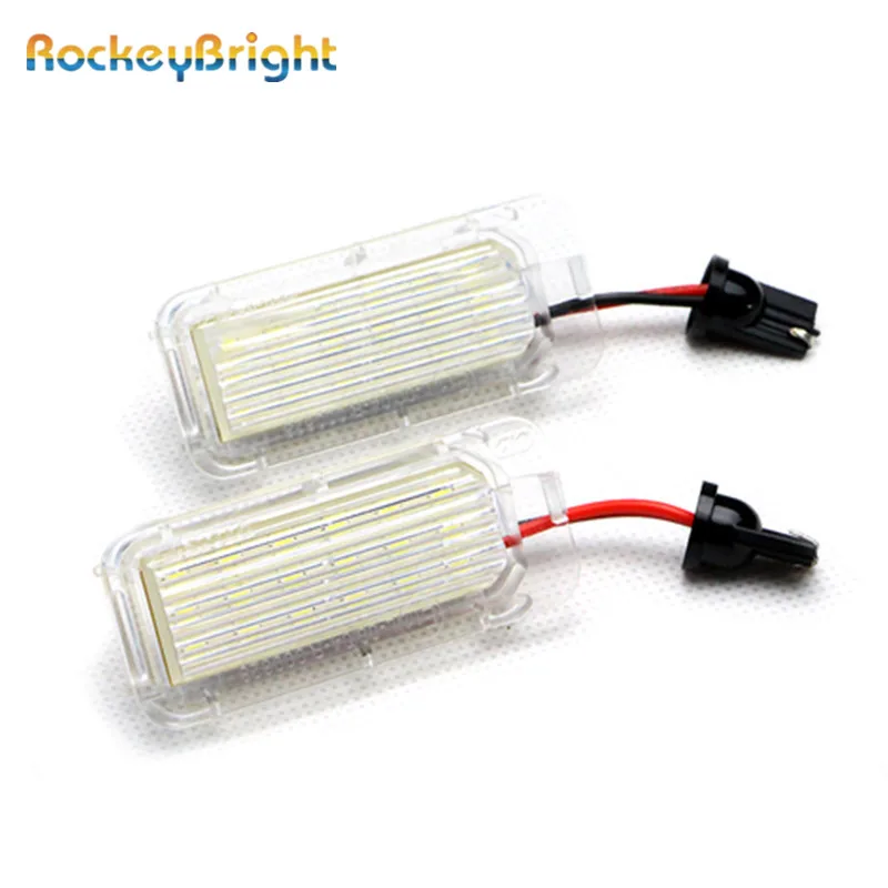 Rockeybright 18 светодиодные лампы для номерного знака Ford Focus 5d/Mondeo /Fiseta Автомобильные