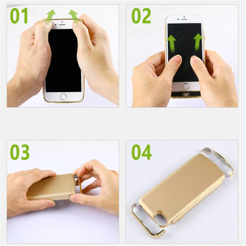Battery Charger Case for iPhone6 6s 6Plus 6sPlus Power Bank Case for iPhone External Pack Backup Rechargeable Case for iPhone 6   (9)