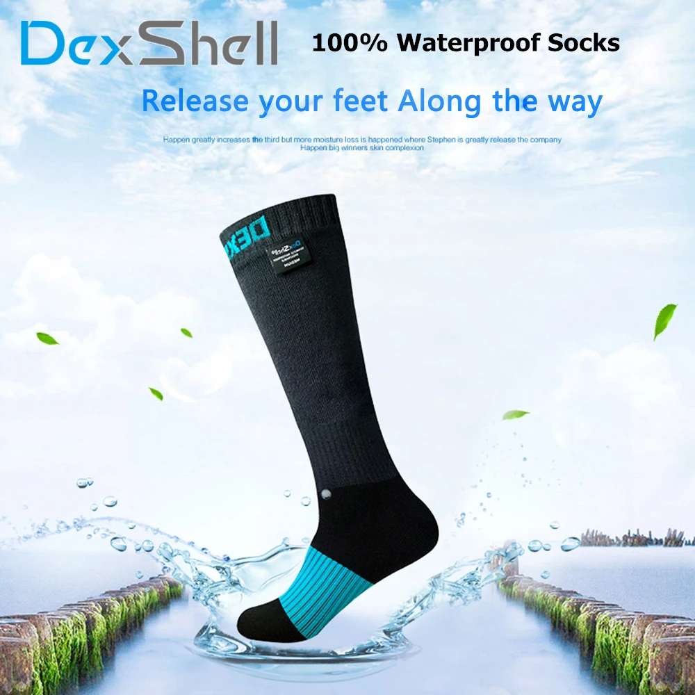 High quality Knee high Lightweight Thin Breathable Coolmax Waterproof ...