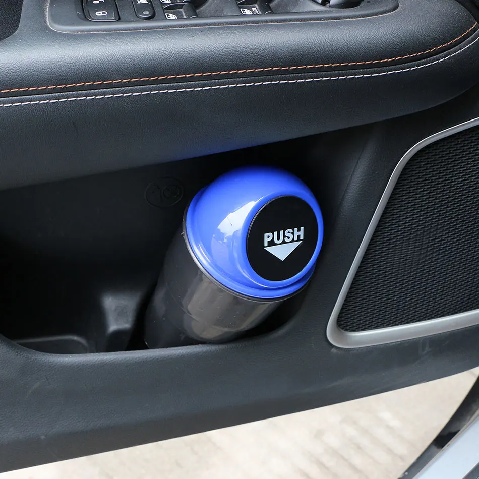 

Car Holder Trash Can Garbage Dust Door Storage Barrel for Dodge Caliber Challenger Charger Durango Nitro Accessories