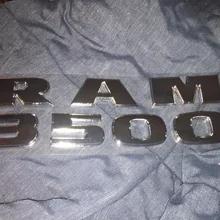 Крыло R-am 3500 R-am 3500 сверхпрочный черный/хром логотип надпись заводская табличка, эмблема значок