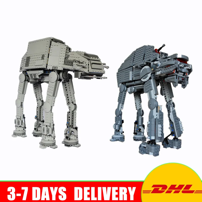 

LEPIN 05051 Star Wars UCS Force Awaken The AT-AT Transpotation Armored Robot 05130 Model Blocks Bricks Toys Clone 75054 75189