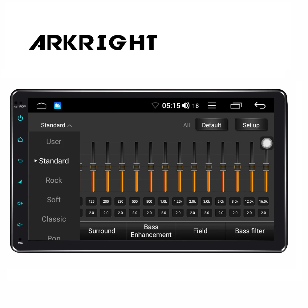 ARKRIGHT 9 &quot1Din 2 ГБ + 32 универсальный автомобильный Радио Аудио Стерео Android 8 1 Wifi GPS