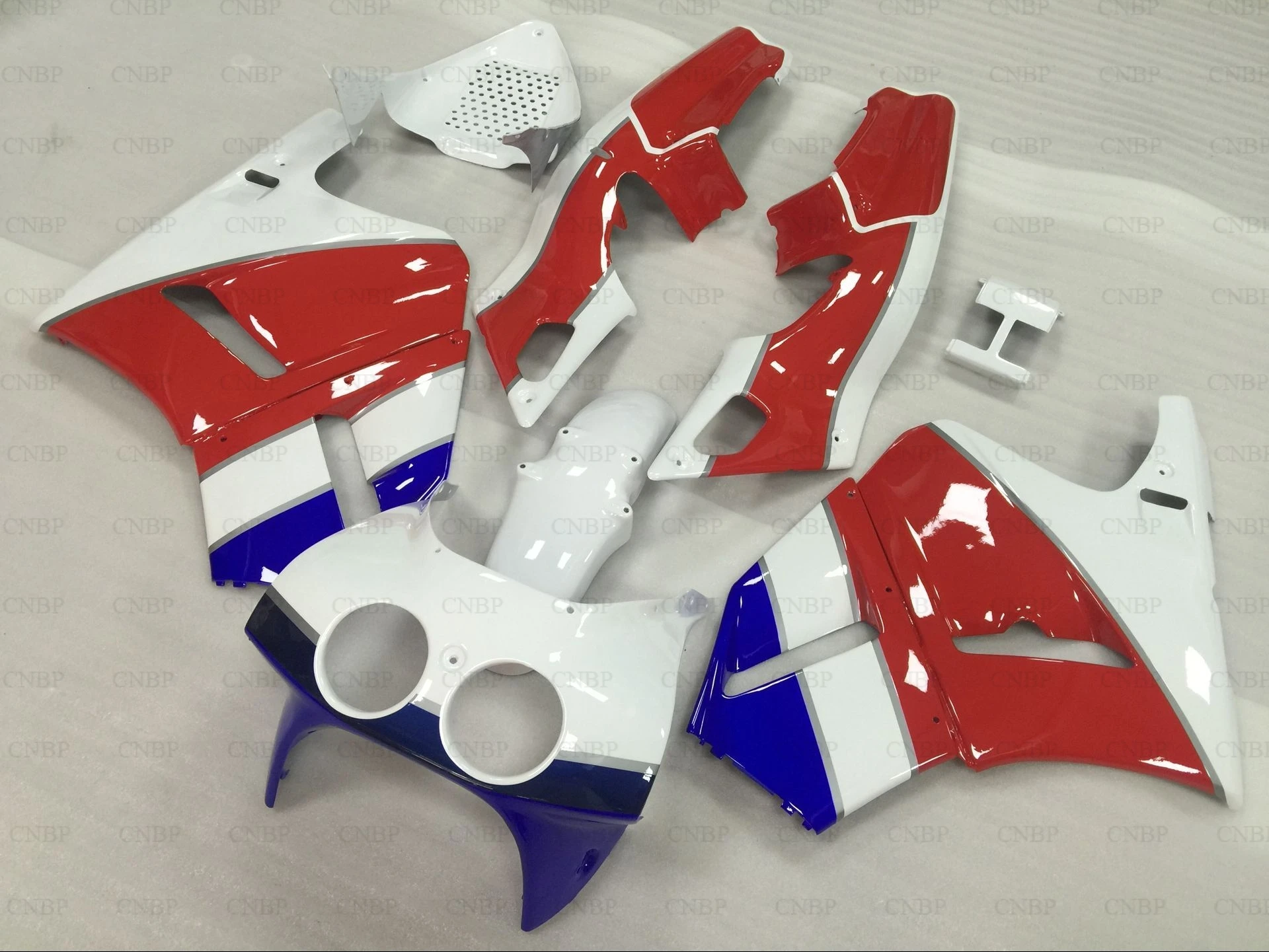 Комплекты обтекателей VFR400R 1990 обтекатель для Honda VFR400 1992 1988 NC30 V4 красный белый