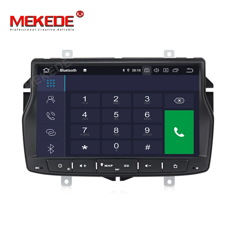 Flash Deal HD BT 8" Android 9.0 Car DVD Player for Lada Vesta Car dvd player gps Navigation Radio BT WIFI Support Navitel  Map for Russian 3
