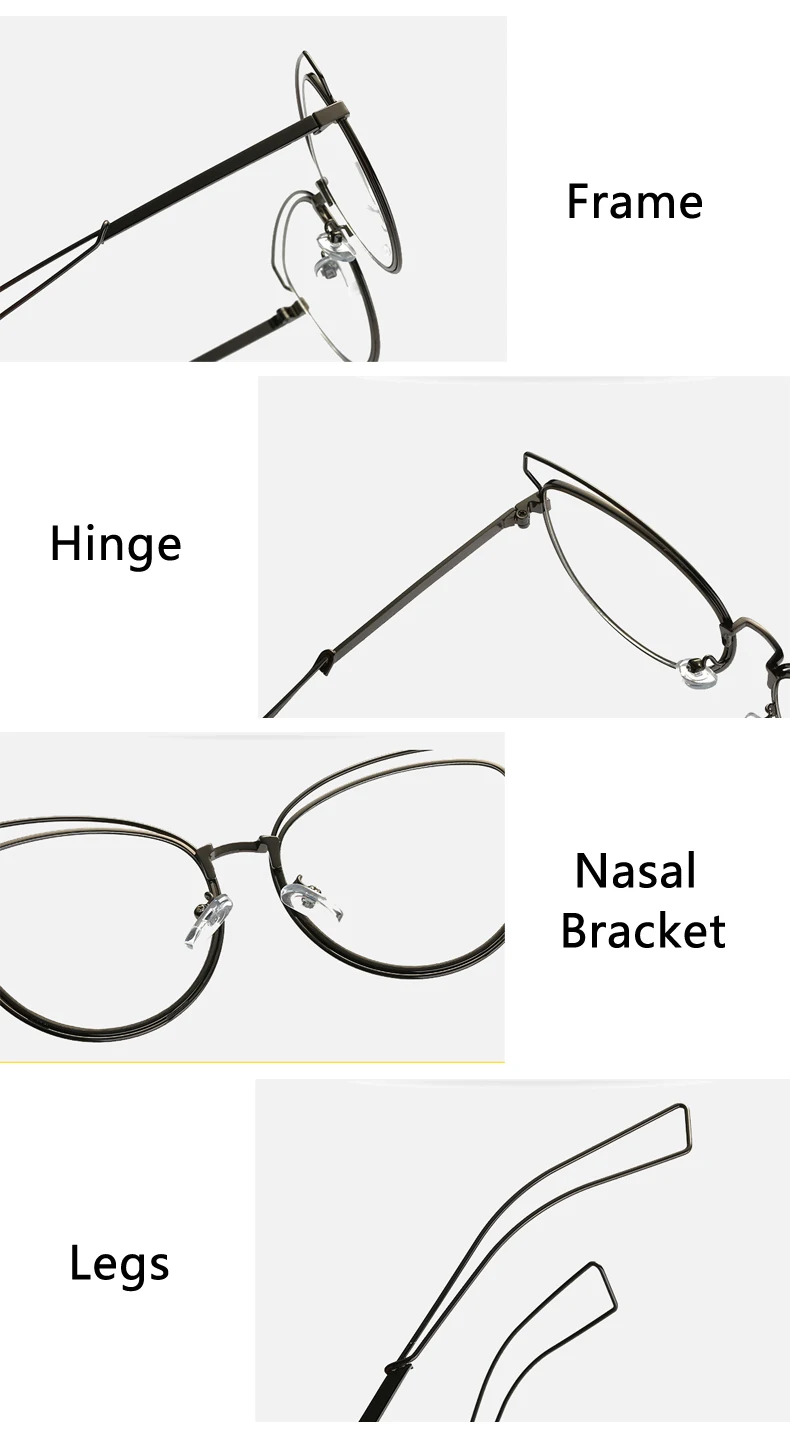 Ralferty стильные негабаритные очки для глаз кошки женские компьютерные очки ретро золотые очки женские оптика аксессуары для глаз 2217
