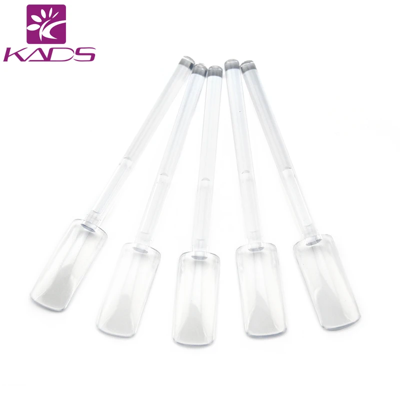 

KADS 30pcs Tips Pop Sticks Nail Art Clear Tips Display Stand Nail Polish Practice Training Tool Color Swatches