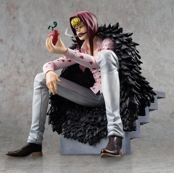 2 шт./партия, фигурка, одна деталь, Trafalgar Law Heart Corazon 12-16 см, ПВХ игрушки, Мультяшные куклы, подарок, Коллекционная модель аниме B597