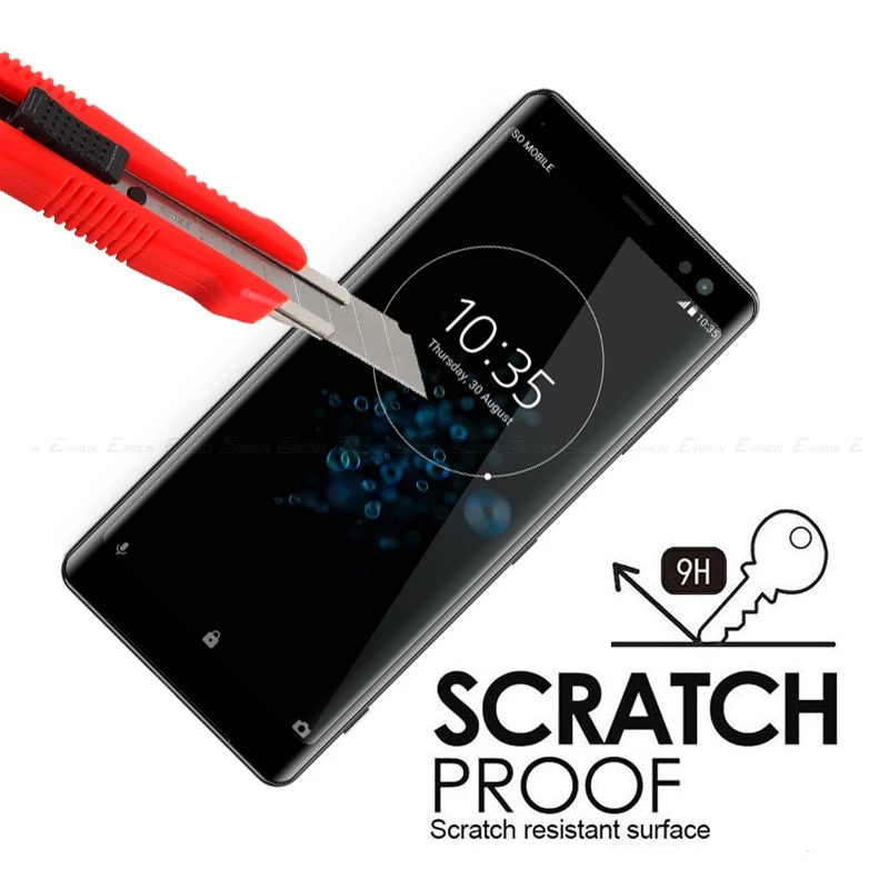 3D закругленные края полное покрытие из закаленного стекла для Sony Xperia XZ3 XZ2 Premium XZ1