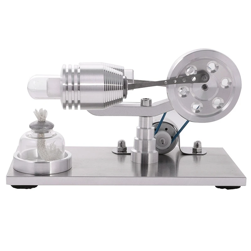 

Hot Air Stirling Engine Model Physical Motor Power Generator Educational Science Experimental Toys