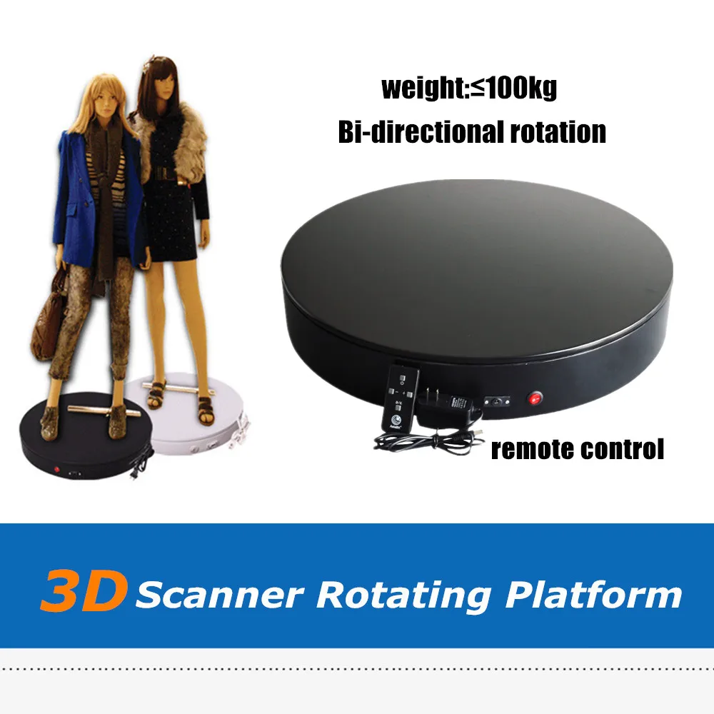 3D Scanner Rotation Platform For Whole Body Scanning