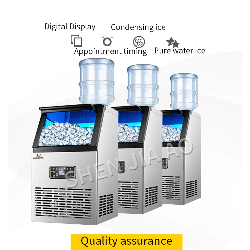 60kg/24H commercial Ice Makers SK-60FF automatic Ice Cube Making Machine for Bar,Coffee shop,Milk Tea room 110v/220v 5