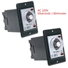 0-60 seconds/minutes Power On Delay Timer Time relay w socket base AC 220V AH2-Y ► Photo 1/6
