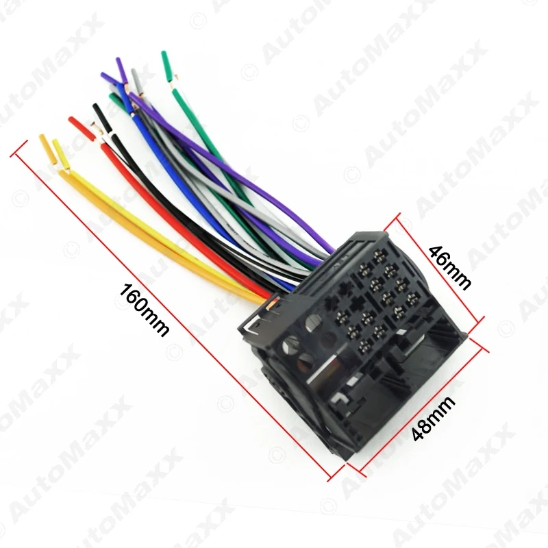 Заводская установка радиосвязи RCD510/310 для Audi/BWM/Volkswagen/Mini/Dodge # AM1613|radio plug|stereo wiring