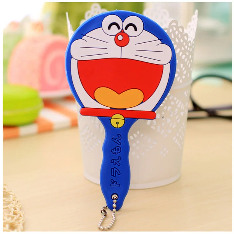 

Silicone Cartoon Cute Ideas With Portable Makeup Hand Cosmetic Mini Package Beauty Mirror