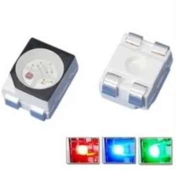 

led chip rgb light bead smd 3528RGB red green blue led light bead 100 pcs 2.0-2.2v/3.0-3.2v/ 3.0-3.2v high power rgb
