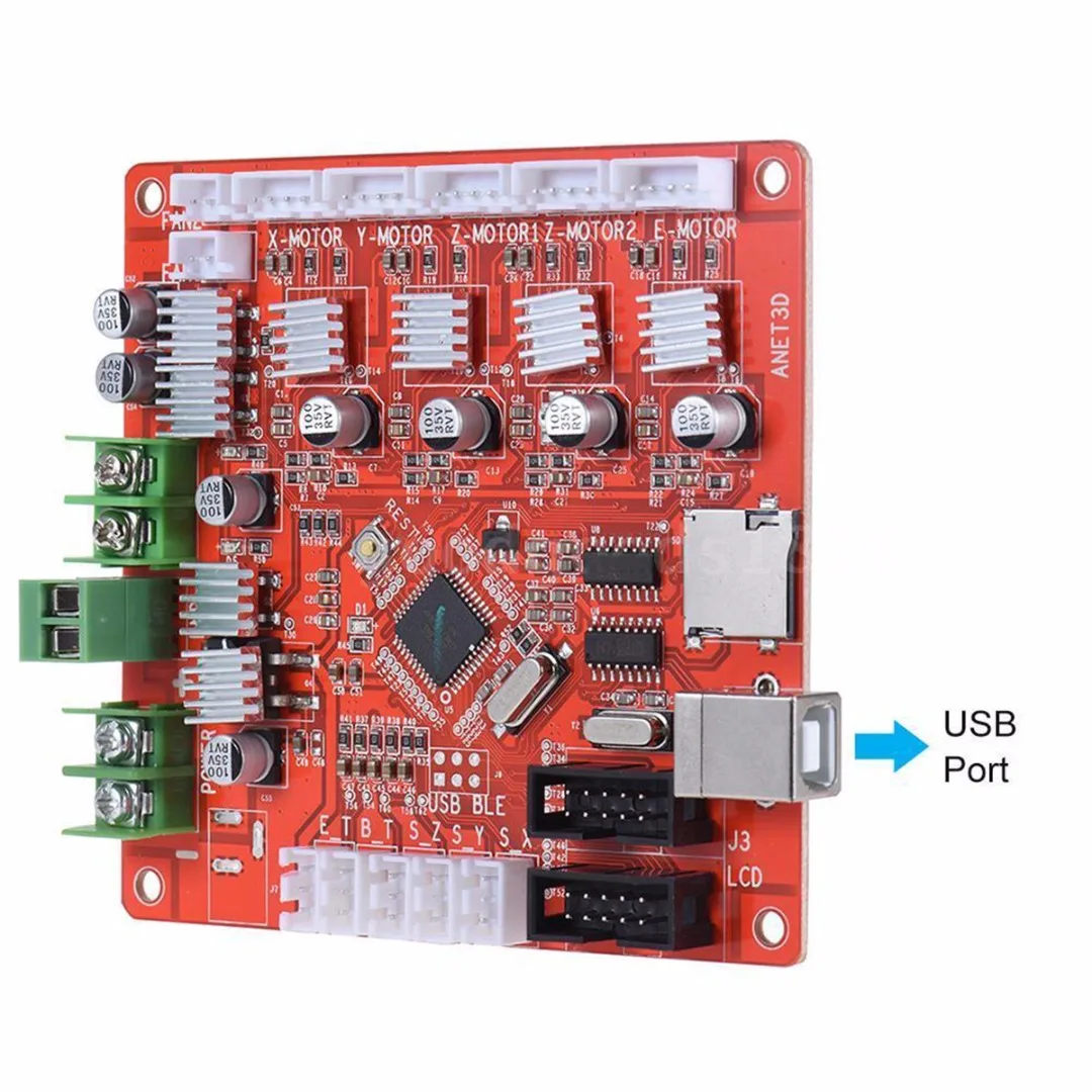 Mayitr 1 шт. 12 В новая высокоинтегрированная материнская плата V1.0 DIY материнская плата для 3D-принтера Reprap плата Ramps1.4 Anet A8