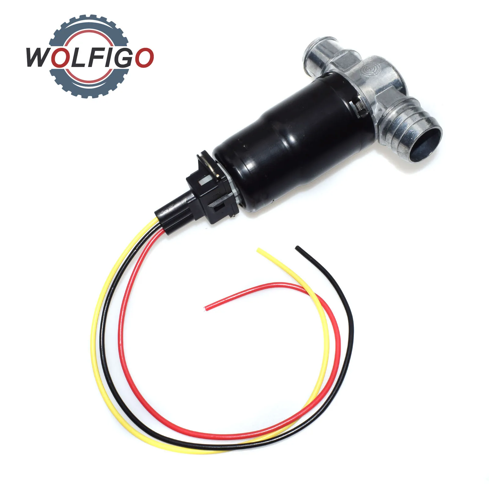 

WOLFIGO Idle Air Control Valve IAC with Connector Plug Wire For BMW E30 E34 M20 M50 320i 325ix 520i Z1 13411433626 0280140524