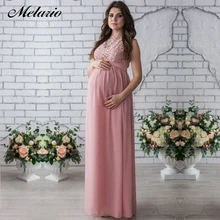 Melario Maternity Dress 2018 Pregnancy Clothes Pregnant Women Lady Elegant Vestidos Lace Party Formal Evening Dress
